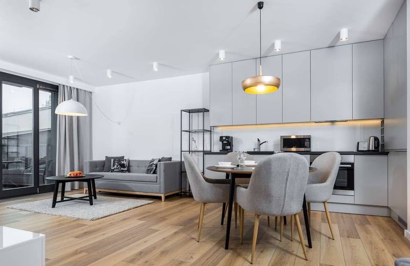 Location d’un appartement élégant de 2 pièces, 55 m², dans le quartier Kazimierz, Cracovie, Pologne
